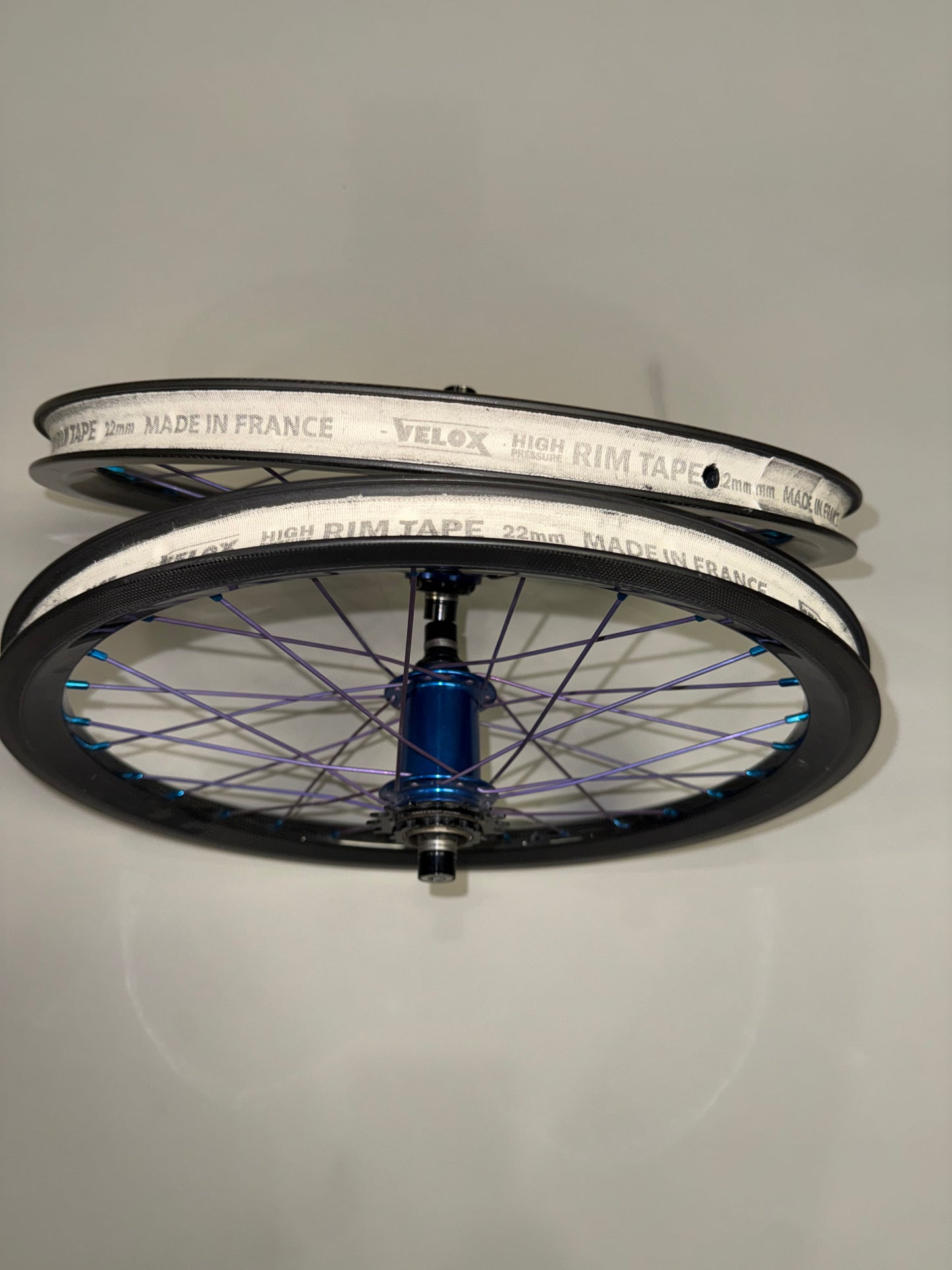 TSquared Carbon Wheelset 20” – Onyx / Ti Spokes – Used