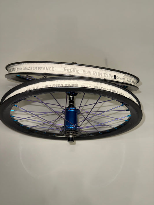 TSquared Carbon Wheelset 20” – Onyx / Ti Spokes – Used