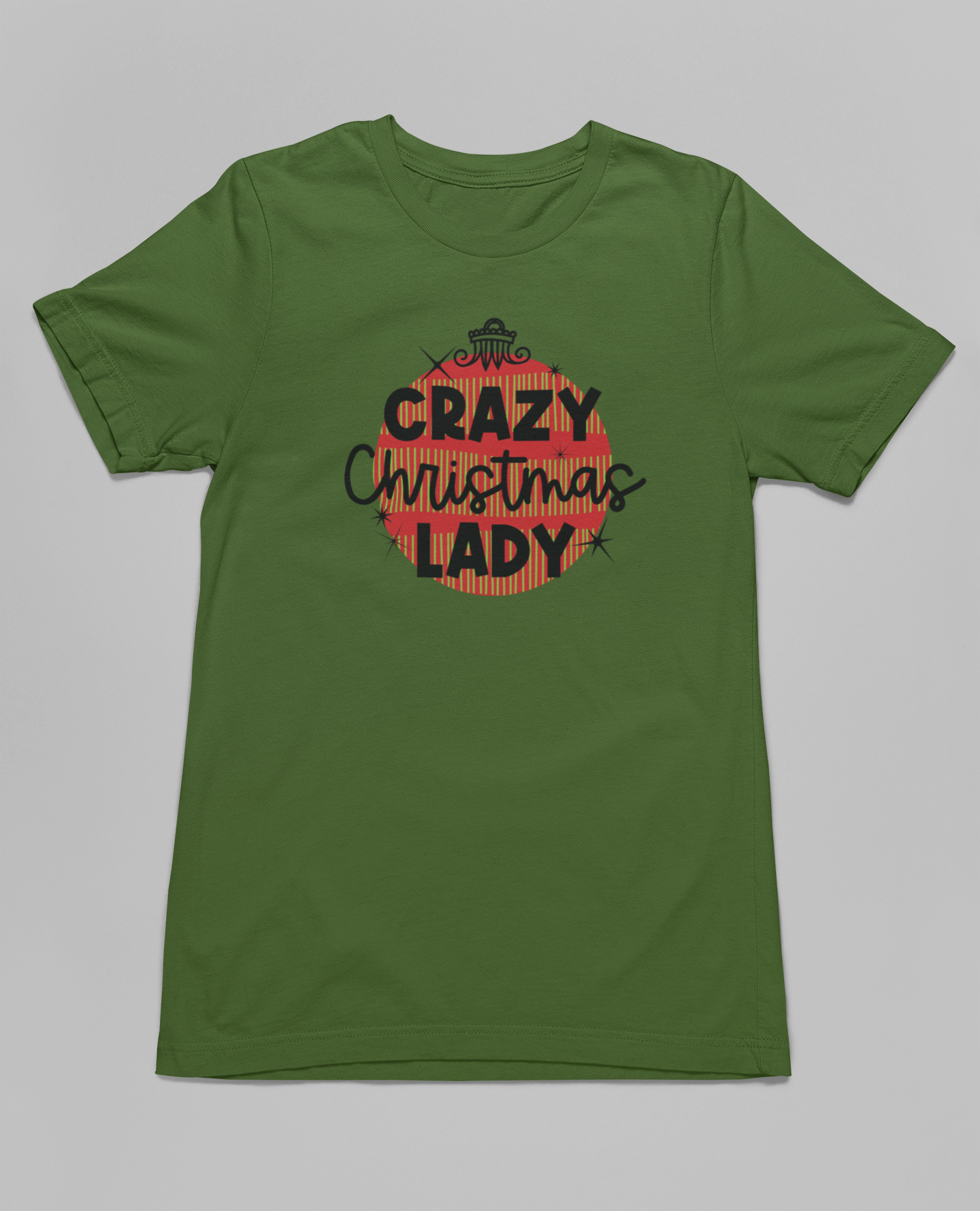 Crazy Christmas Lady