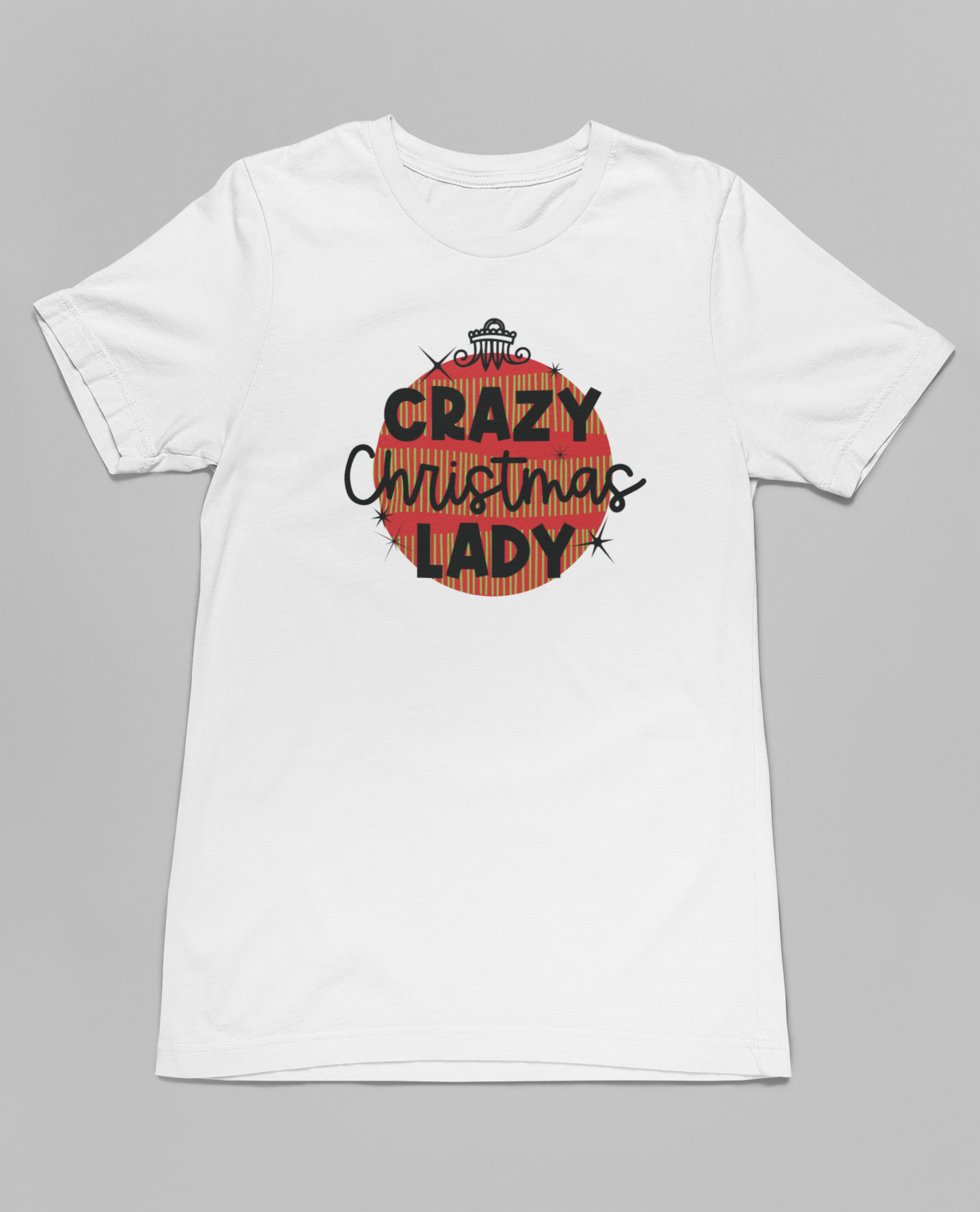 Crazy Christmas Lady