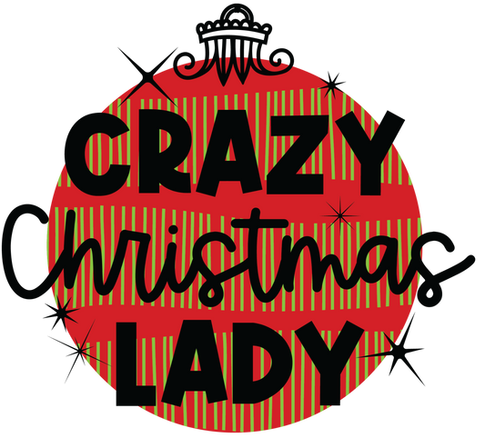Crazy Christmas Lady